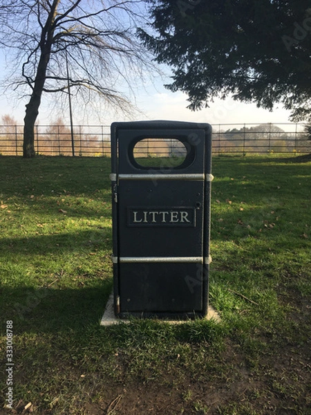 Fototapeta Litter Bin