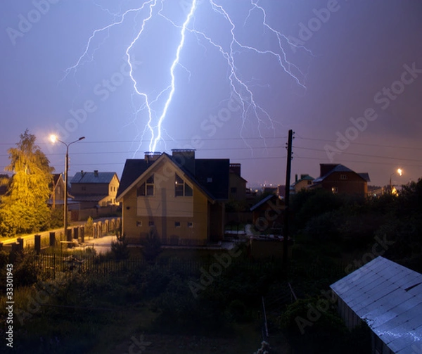 Fototapeta Lightning