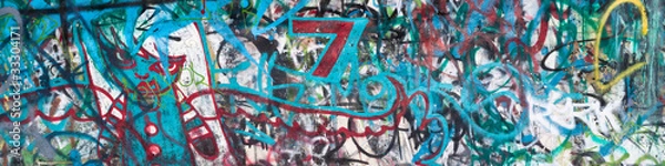Obraz Street Graffiti Background