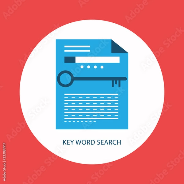 Obraz keyword search icon