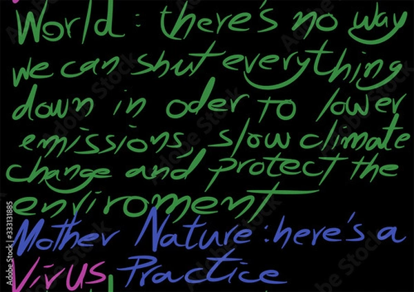 Fototapeta Quote seamless pattern, Repeating background