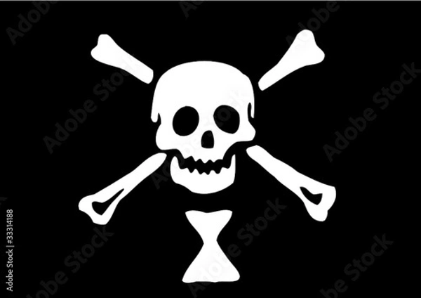 Obraz Pavillon noir pirate Emmanuel Wynnes