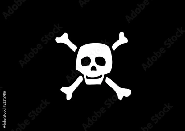 Obraz Pavillon noir pirate Richard Worley