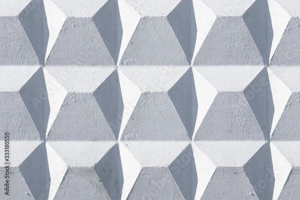 Obraz Natural natural geometric texture of concrete slab in macro shot in sunny weather with repeating elements