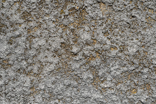 Obraz Natural natural texture of concrete with gray and gold stucco in macro shot