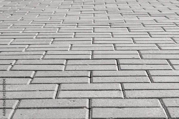 Obraz Natural natural texture of stone paving slabs in a macro shot in sunny weather