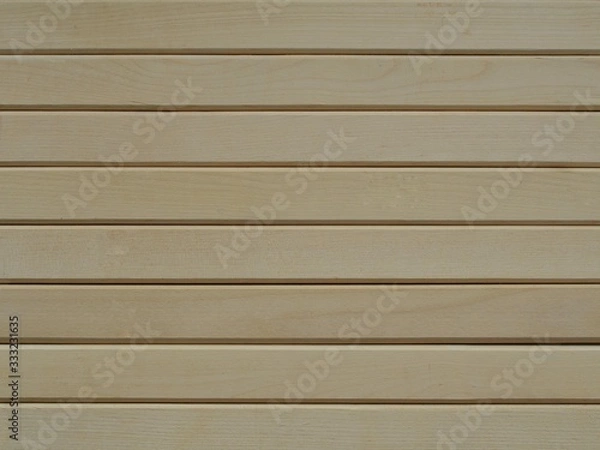 Obraz  Background from wooden boards, beige color horizontal. Wood texture. Planks of light wood. For the text.