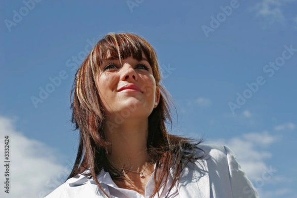 Obraz portrait d’une jeune