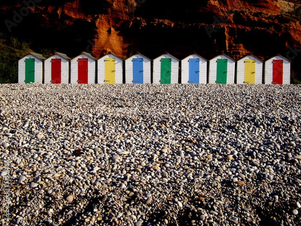 Obraz Beach huts