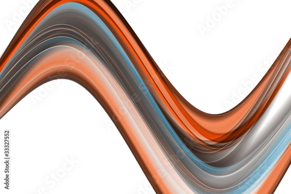 Obraz Abstract elegant wave background design with space for your text