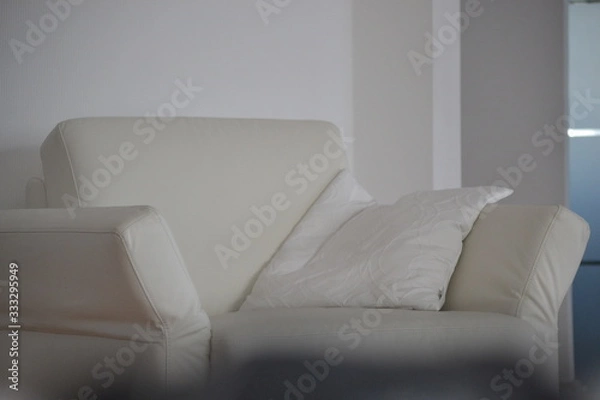 Fototapeta Sessel weiß