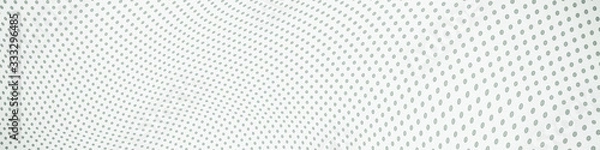 Fototapeta Abstract background with dots and circles. Dot grid wave.