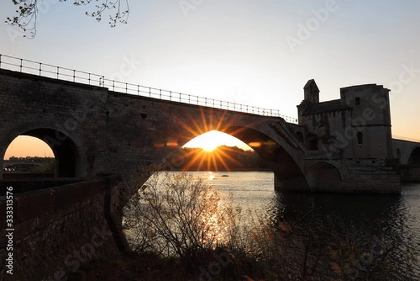 Obraz Sur le Pont d´Avignon