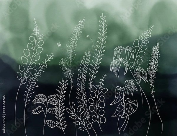 Obraz Blumiger Hintergrund