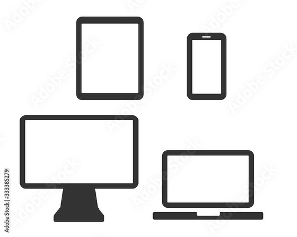 Fototapeta ガジェットアイコンセット 