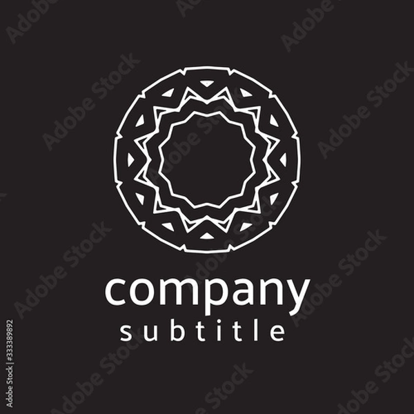 Obraz ornament logo