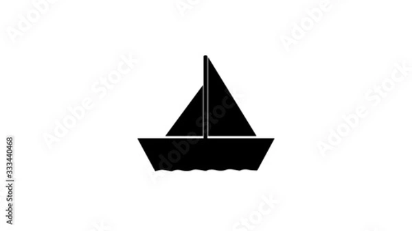 Fototapeta Bateau simple