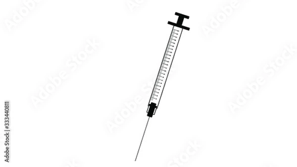 Fototapeta Seringue vide