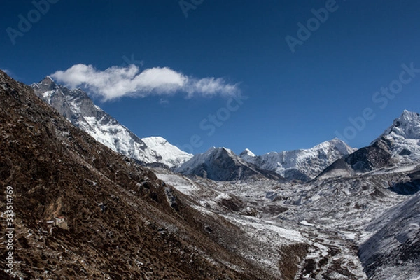 Fototapeta mountains in winter