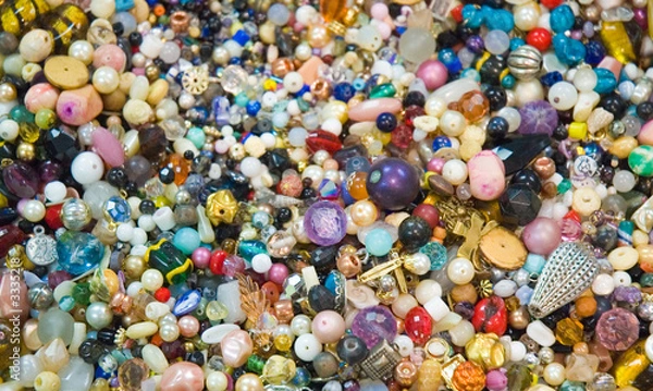Obraz jewlery beads and charms