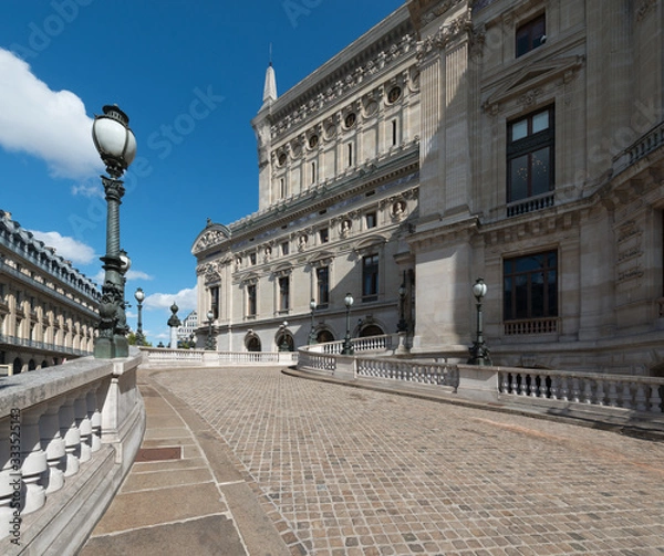 Obraz Palais Garnier (Opera Garnier) in Paris, northwestern part. September 2019 