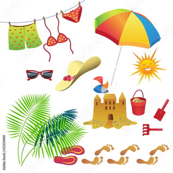 Obraz set-beach