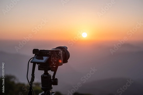 Fototapeta Travel, Photography And rest on the weekend And surrounded by the fresh and beautiful nature