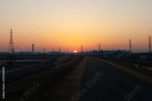 Fototapeta 日の出