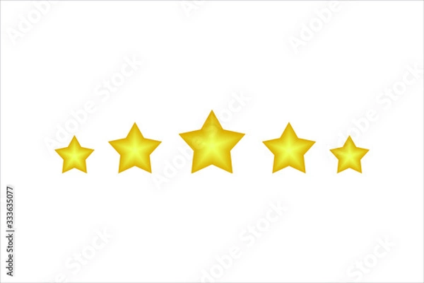 Obraz star icon trendy and modern star symbol for logo