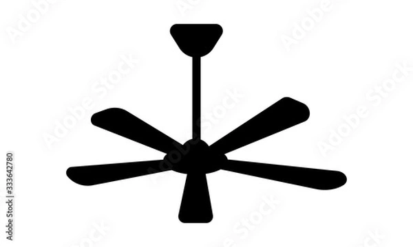 Obraz Ceiling fan, cooler, fan,interior, lamp,cooler,bracket fan,fan bracket, mini fan, wall fan free vector icon