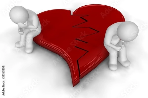 Fototapeta Liebeskummer