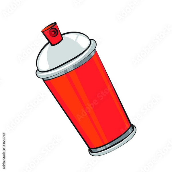 Obraz Orange Spray Paint