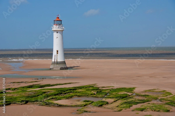 Obraz New Brighton Lighthouse, Merseyside, UK