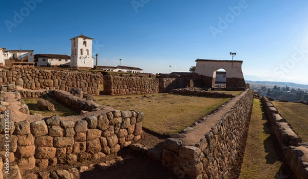 Obraz The rustic town of Chinchero in the Sacred Valley near Cusco, Peru