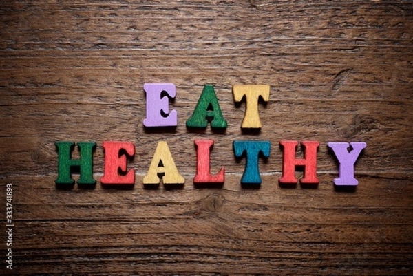 Fototapeta Eat healthy concept