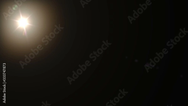 Obraz IllustrationFlashes VJ Camera Lights stage scene overlay background transition for your projects.