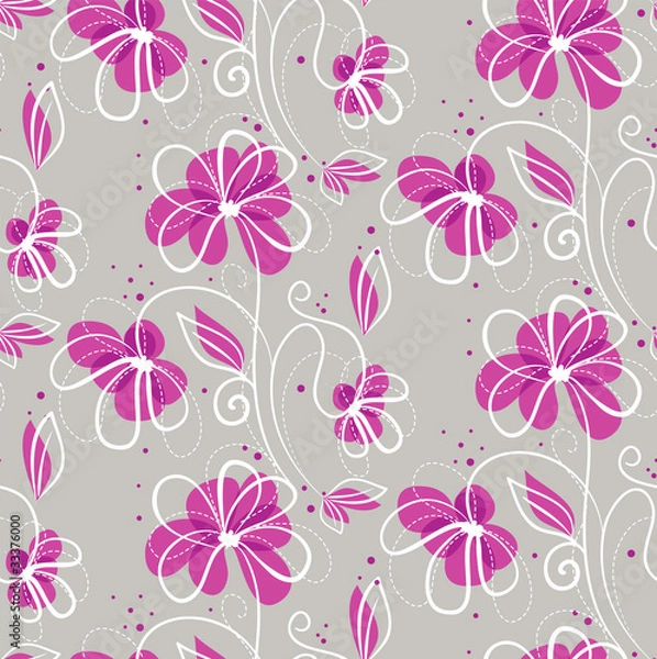 Obraz Floral seamless pattern