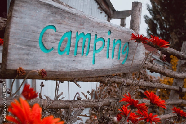 Obraz Camping - Vacaciones 