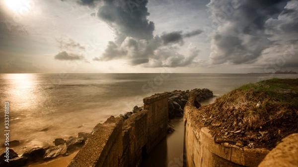 Obraz sunset on the beach