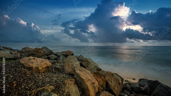 Obraz sunset over the sea