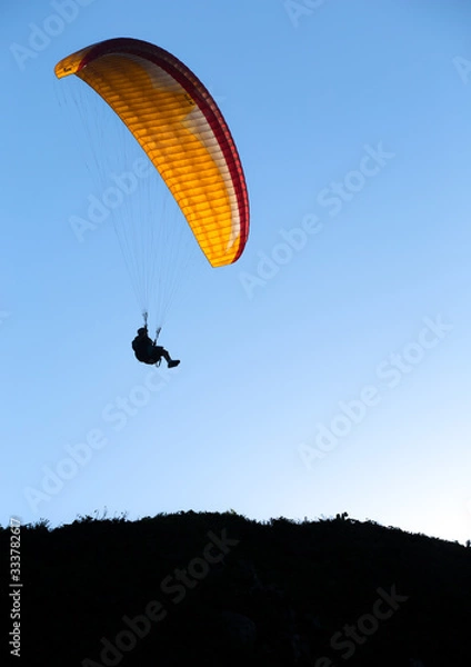 Obraz paraglider in the sky