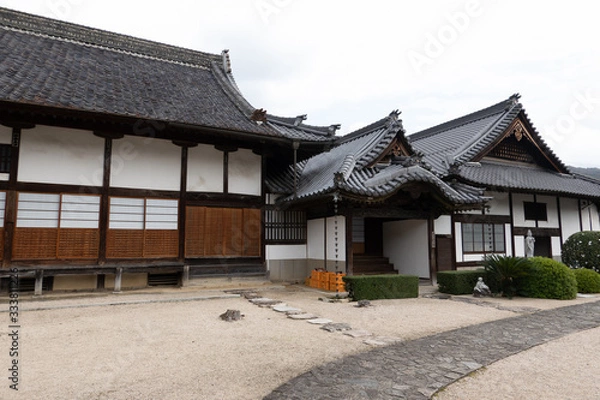 Fototapeta 頼久寺の外観