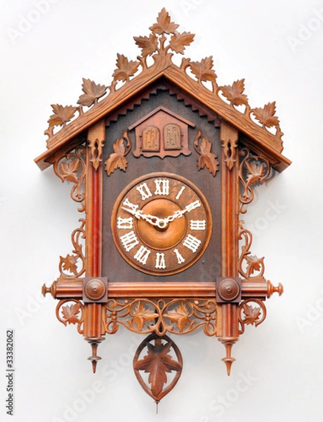 Obraz zegar z kukułką