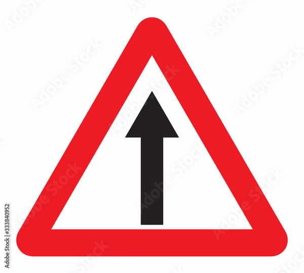 Fototapeta one way traffic