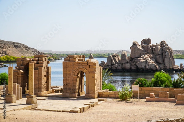 Obraz Philae Temple at Aswan, Egypt