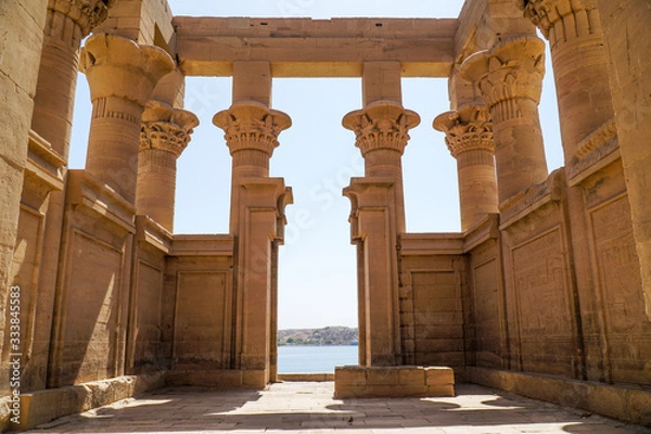 Obraz Philae Temple at Aswan, Egypt