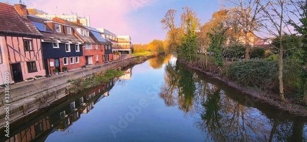 Obraz bridge over the river Colchester