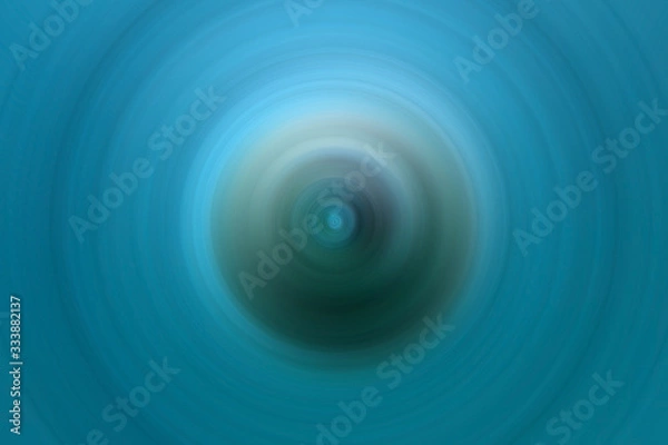 Fototapeta Speaker shape simple design. Round circles with different colors. Digitally made illustration from the scratch.