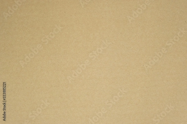 Fototapeta Texture of brown craft paper or kraft paper background.