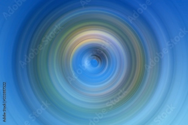 Fototapeta Endless loop circle looking like a tunnel 